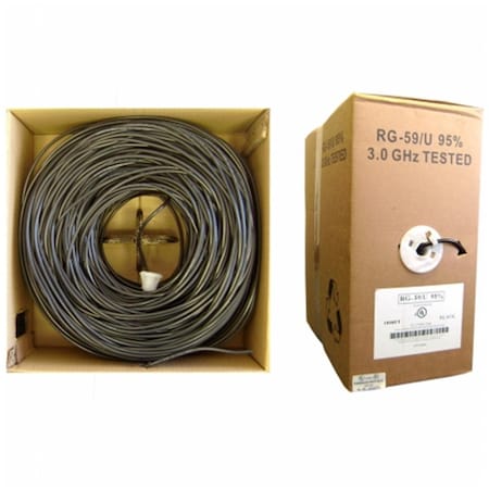 Cable Wholesale CableWholesale 10X3-022TH-20 RG59 Bulk Cable 10X3-022TH-20